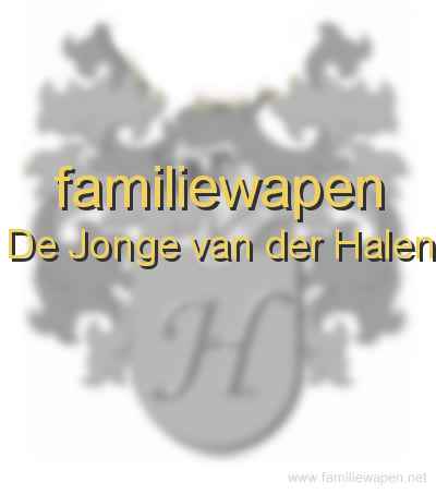 familiewapen De Jonge van der Halen