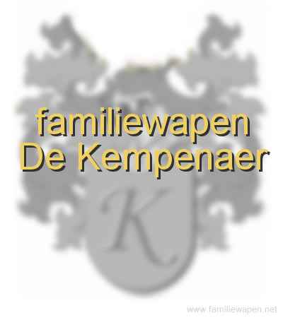 familiewapen De Kempenaer