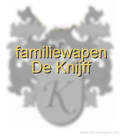 familiewapen De Knijff