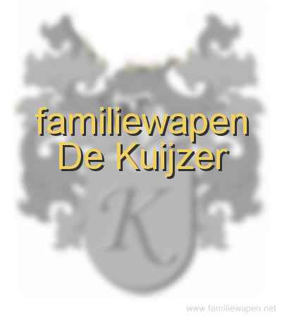 familiewapen De Kuijzer