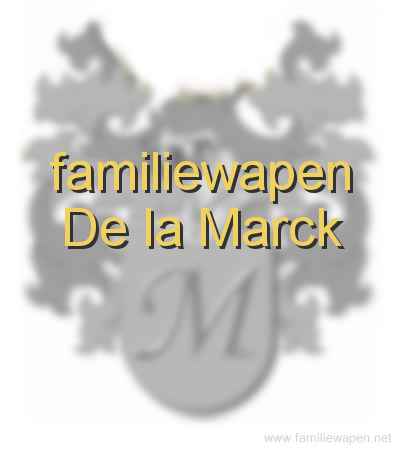 familiewapen De la Marck