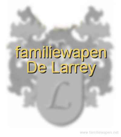 familiewapen De Larrey