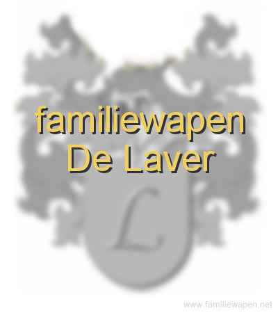 familiewapen De Laver