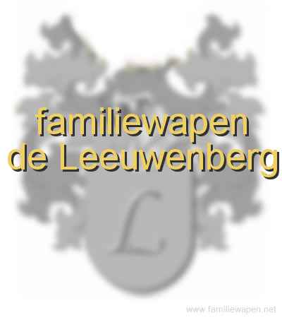 familiewapen de Leeuwenberg