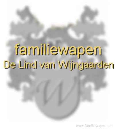 familiewapen De Lind van Wijngaarden