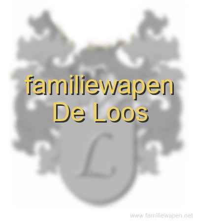 familiewapen De Loos