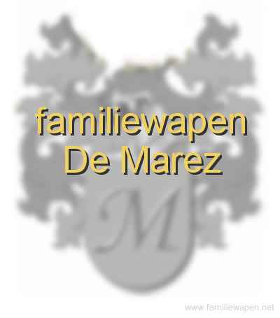 familiewapen De Marez