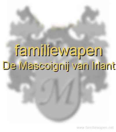 familiewapen De Mascoignij van Irlant