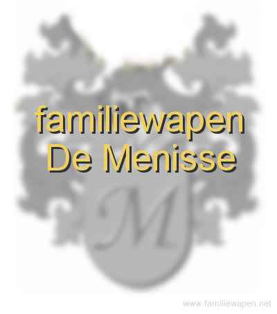 familiewapen De Menisse