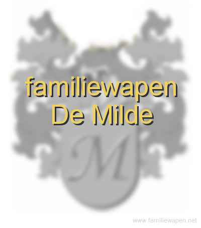 familiewapen De Milde