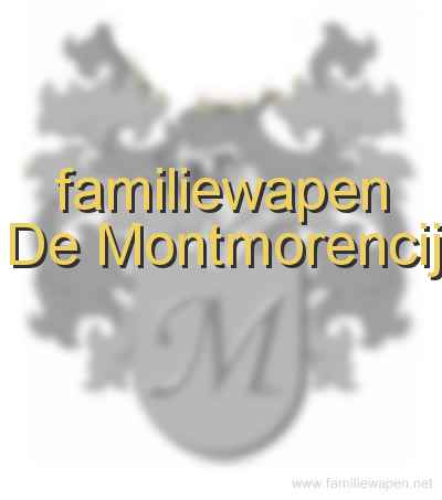 familiewapen De Montmorencij