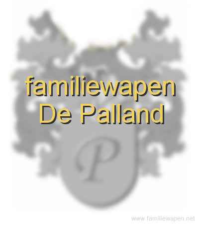 familiewapen De Palland