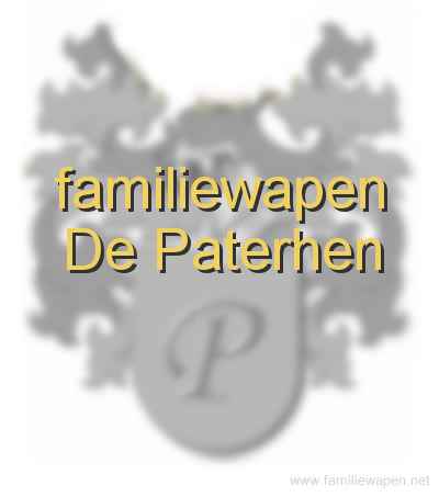 familiewapen De Paterhen