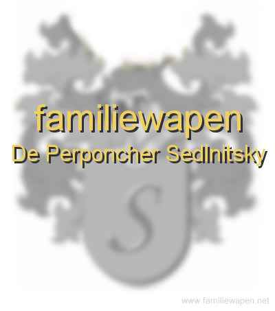 familiewapen De Perponcher Sedlnitsky