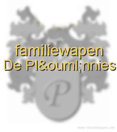 familiewapen De Plönnies