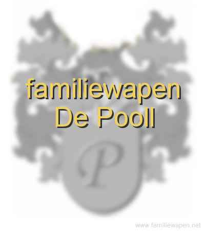 familiewapen De Pooll