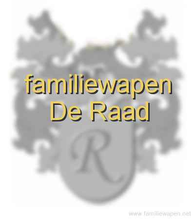 familiewapen De Raad