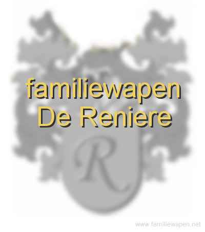 familiewapen De Reniere