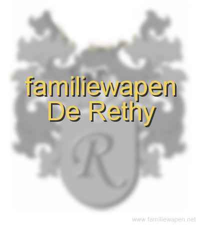 familiewapen De Rethy