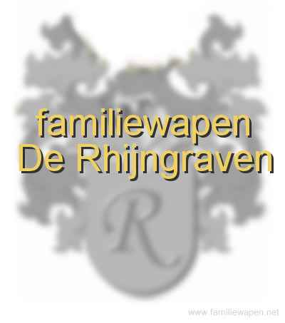 familiewapen De Rhijngraven