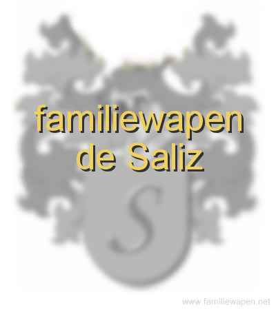 familiewapen de Saliz