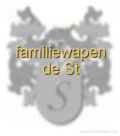 familiewapen de St