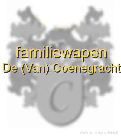 familiewapen De (Van) Coenegracht