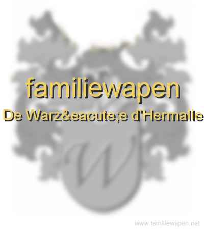 familiewapen De Warzée d'Hermalle