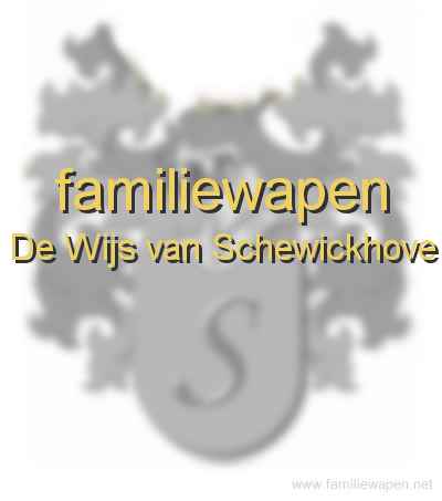 familiewapen De Wijs van Schewickhove