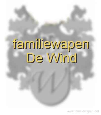 familiewapen De Wind