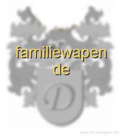 familiewapen de