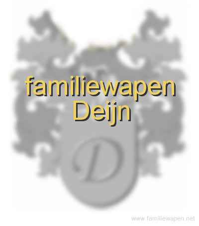 familiewapen Deijn