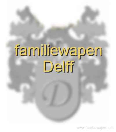 familiewapen Delff