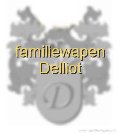 familiewapen Delliot