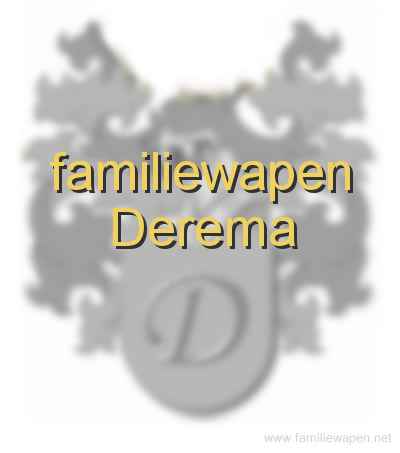 familiewapen Derema