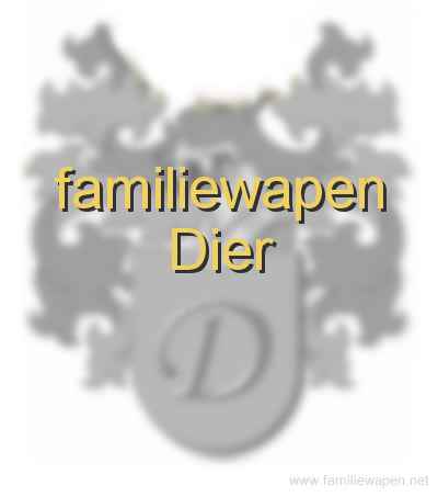 familiewapen Dier