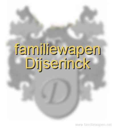 familiewapen Dijserinck