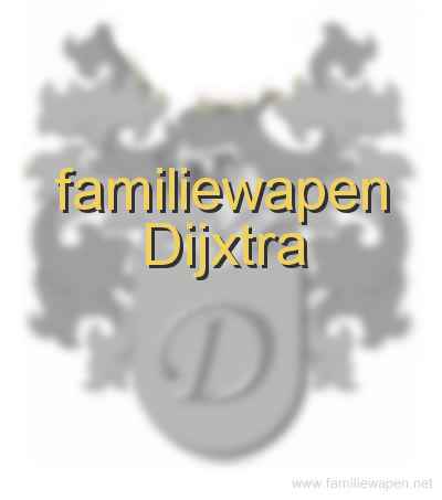 familiewapen Dijxtra