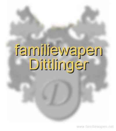 familiewapen Dittlinger