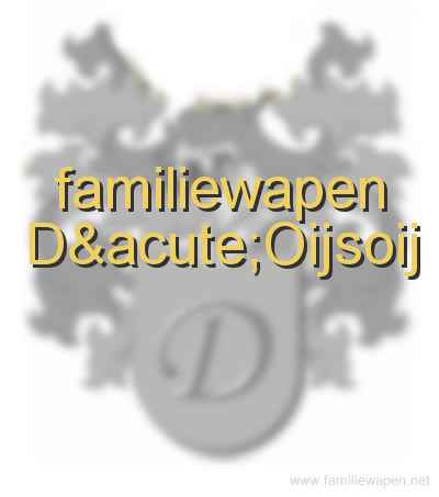 familiewapen D´Oijsoij