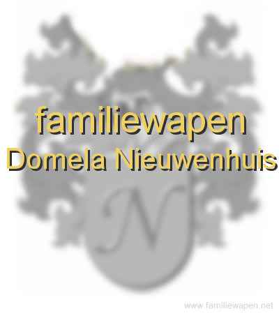 familiewapen Domela Nieuwenhuis