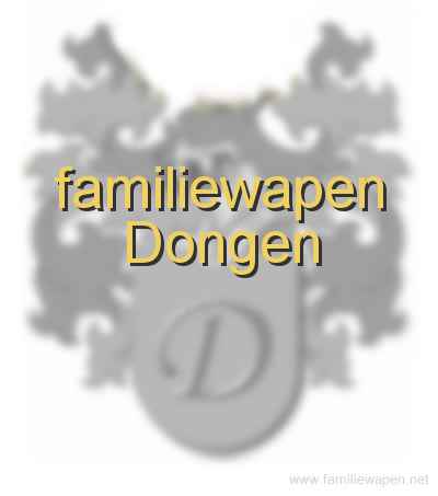 familiewapen Dongen