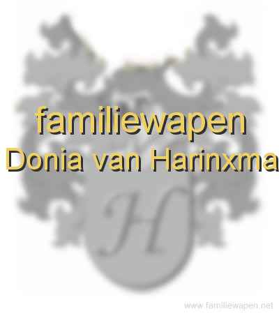 familiewapen Donia van Harinxma