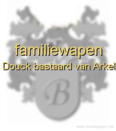 familiewapen Douck bastaard van Arkel