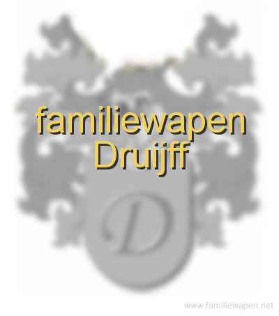 familiewapen Druijff