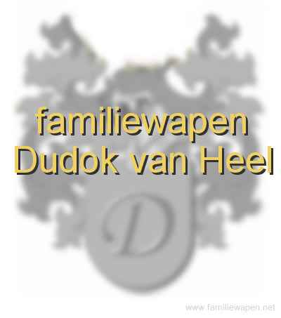 familiewapen Dudok van Heel