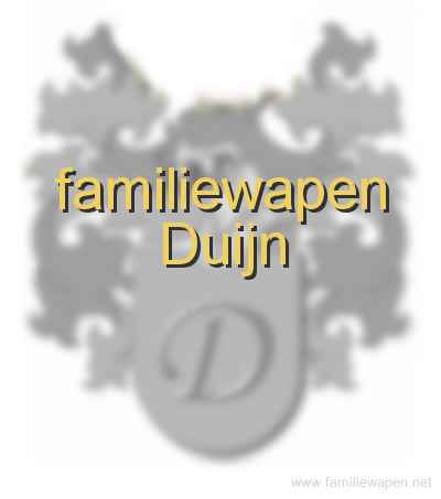 familiewapen Duijn