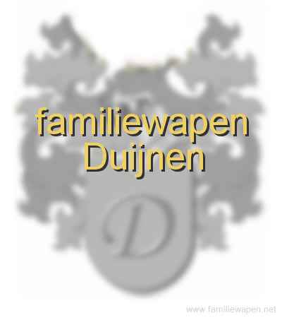 familiewapen Duijnen