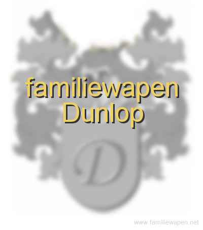 familiewapen Dunlop