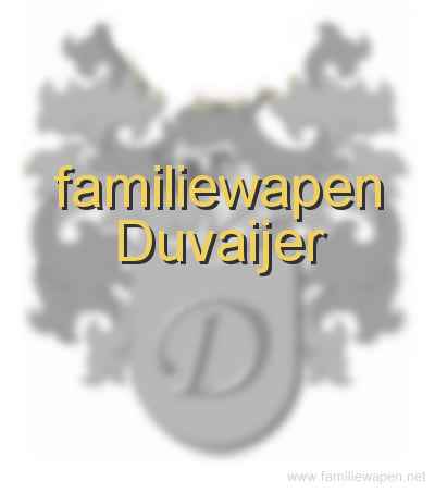 familiewapen Duvaijer